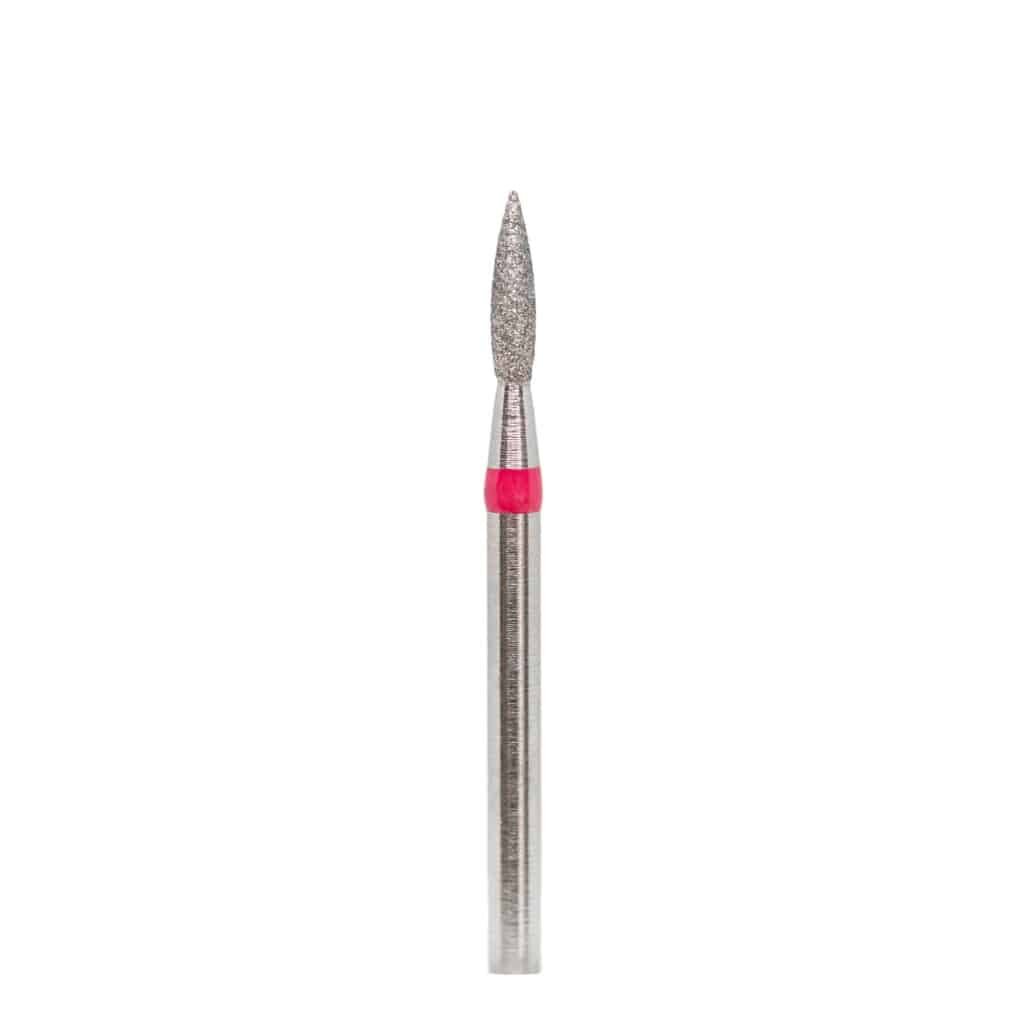 Diamond drill bit "flame" 018 red, 8mm