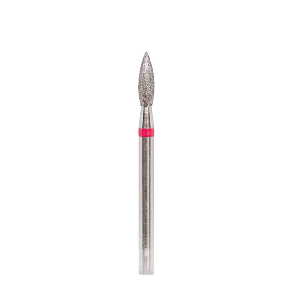 Diamond drill bit "flame" 023 red, 8mm