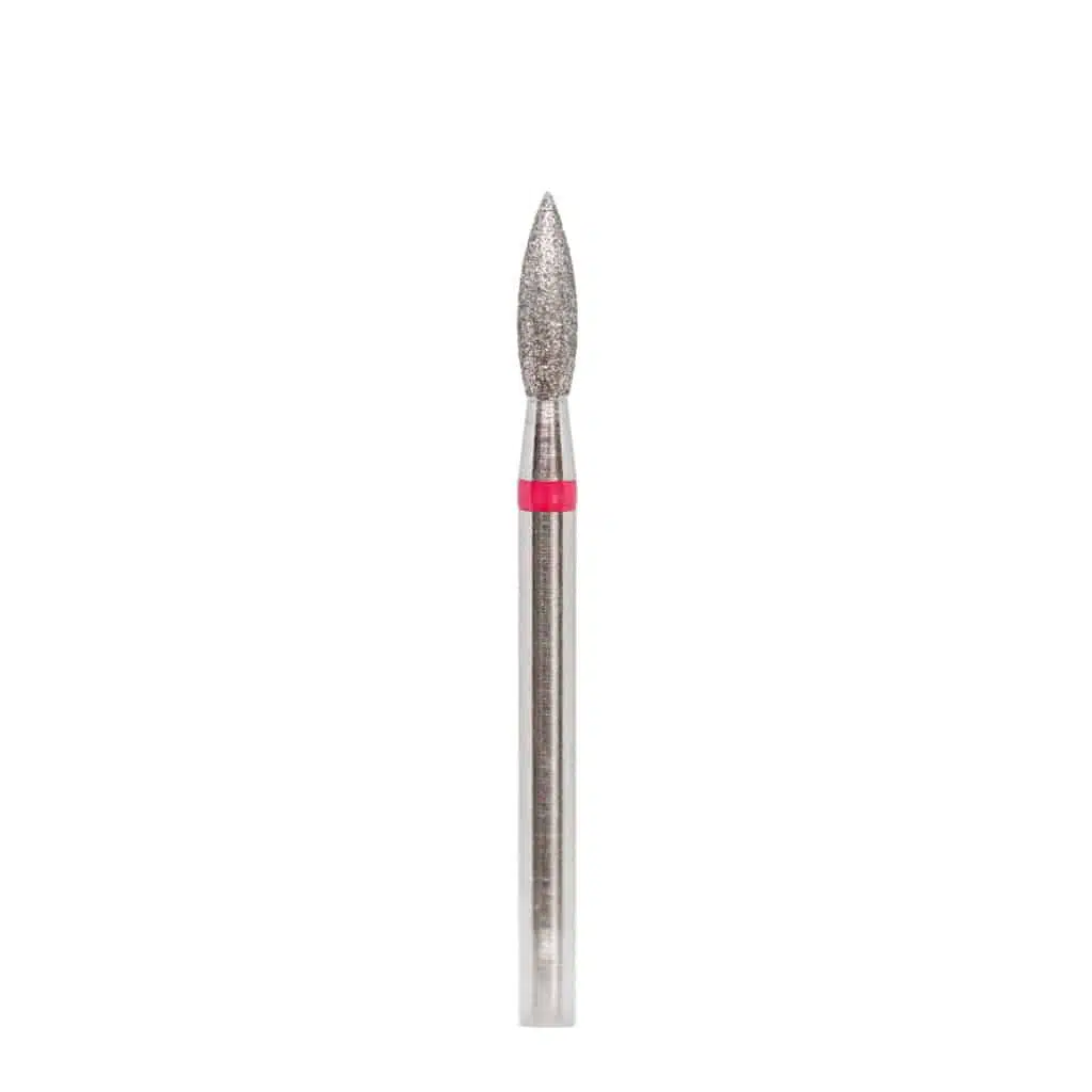 Diamond drill bit "flame" 023 red, 8mm