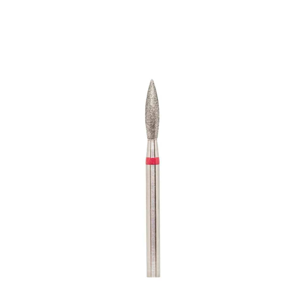 Diamond drill bit "flame" 023 red, 10mm