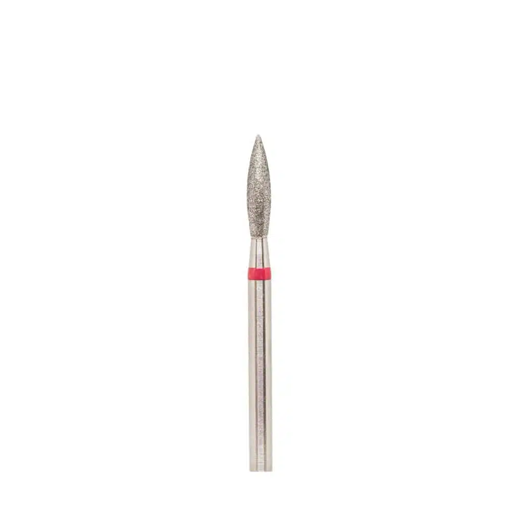 Diamond drill bit "flame" 023 red, 10mm