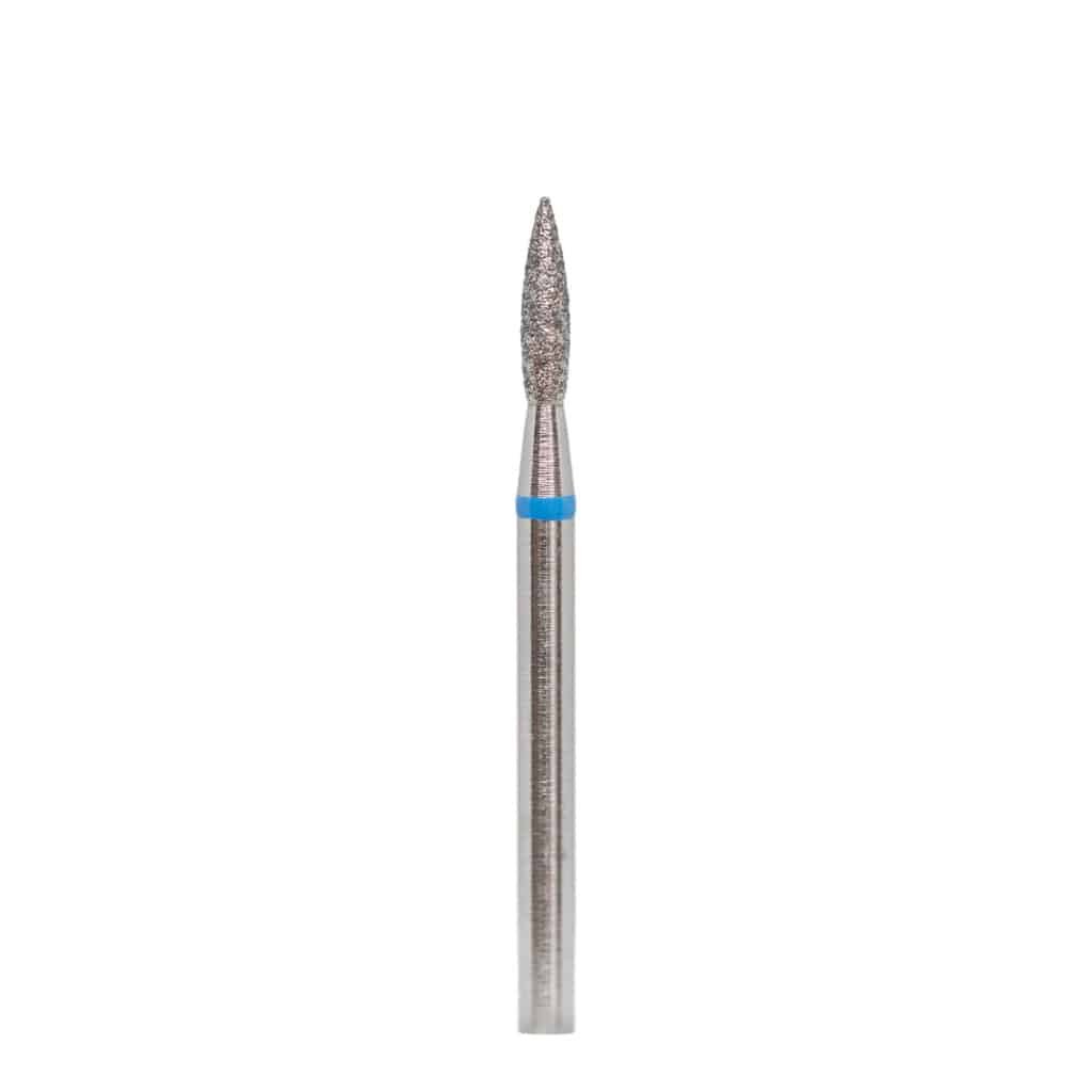 Diamond drill bit "flame" 021 blue, 8mm