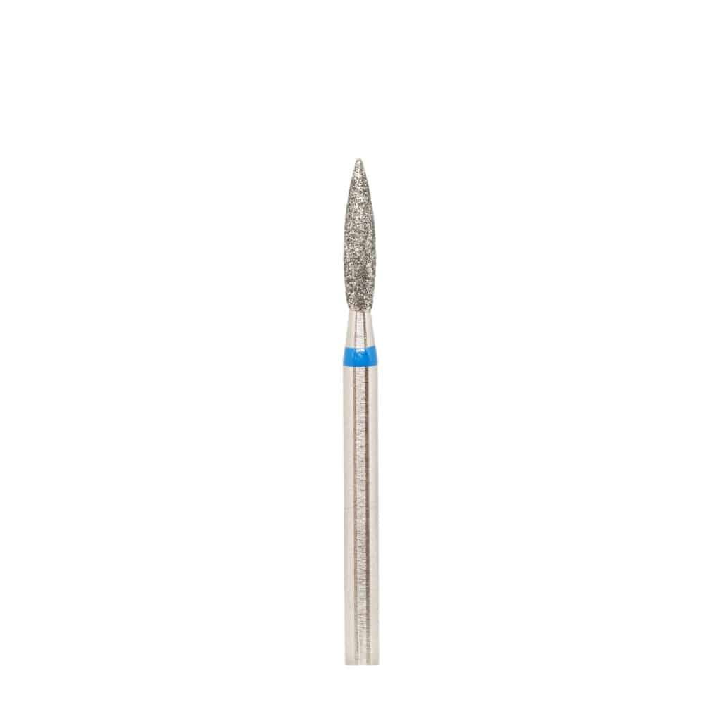 Diamond drill bit "flame" 023 blue, 10mm