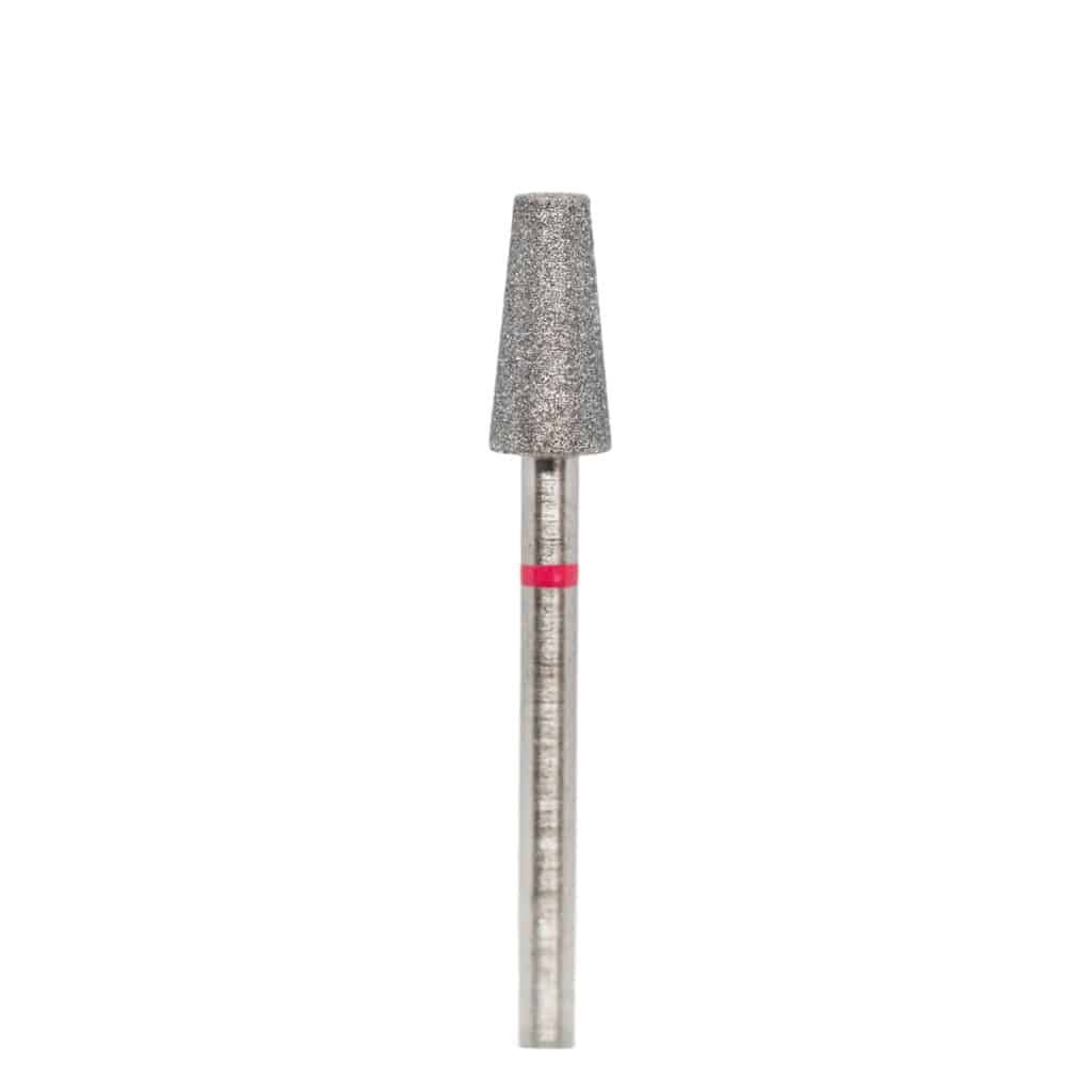 Diamond drill bit "cone with sharp end" 050 red