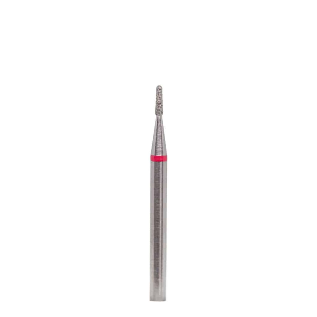 Diamond drill bit "cone with round end" 010 red