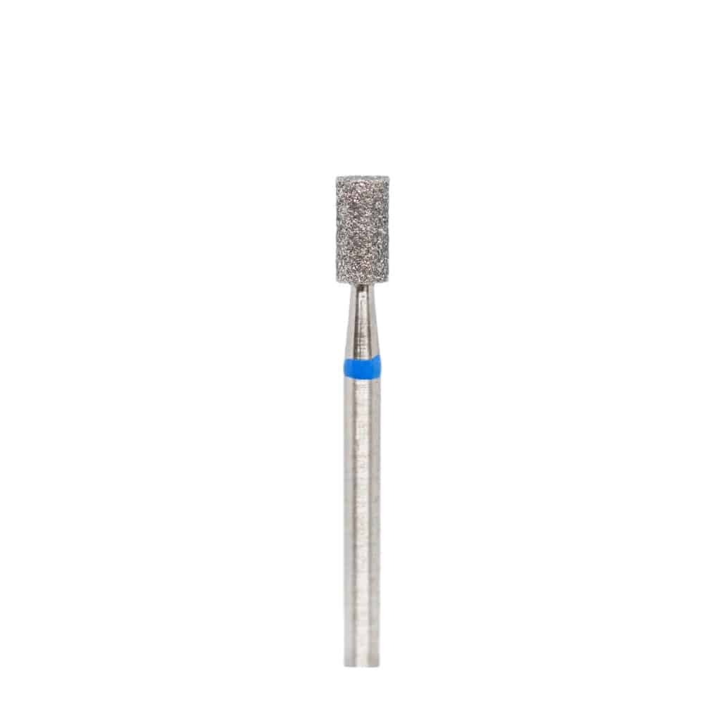 Diamond drill bit "cylinder with sharp end" 033 blue