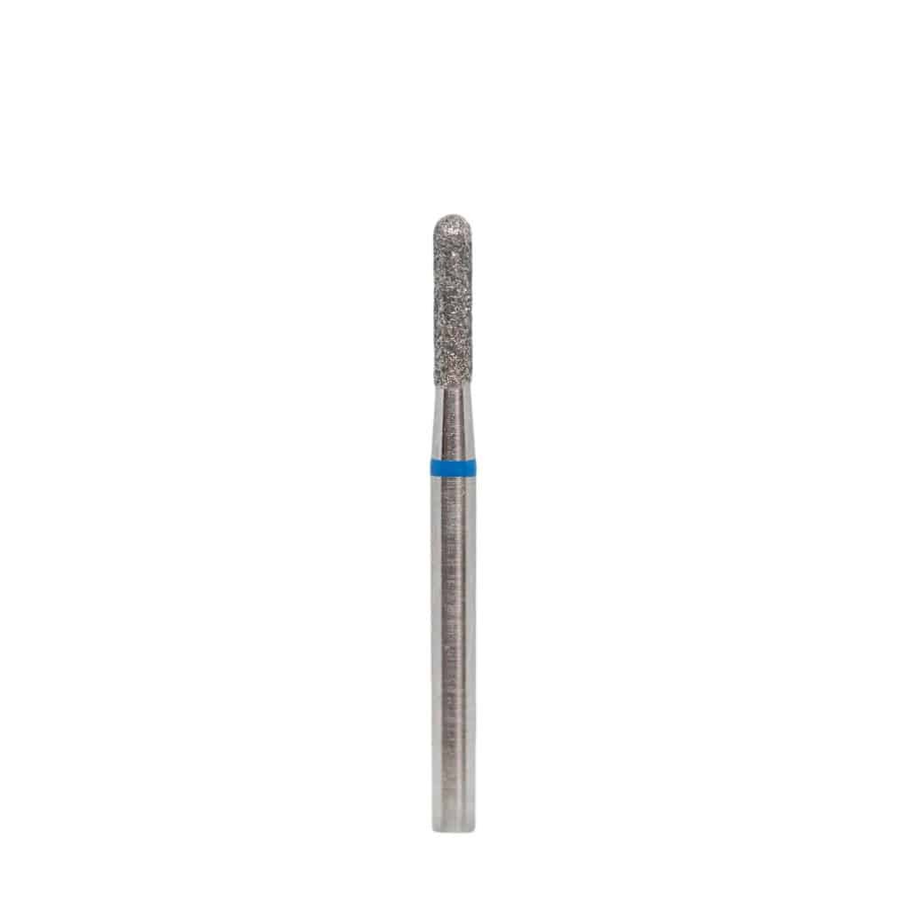 Diamond drill bit "cylinder with round end" 021 blue