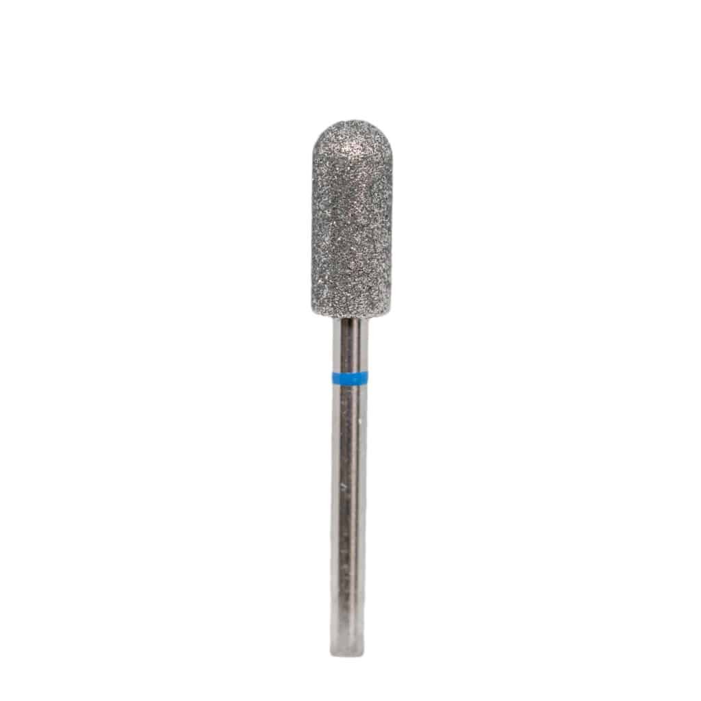 Diamond drill bit "cylinder with round end" 050 blue