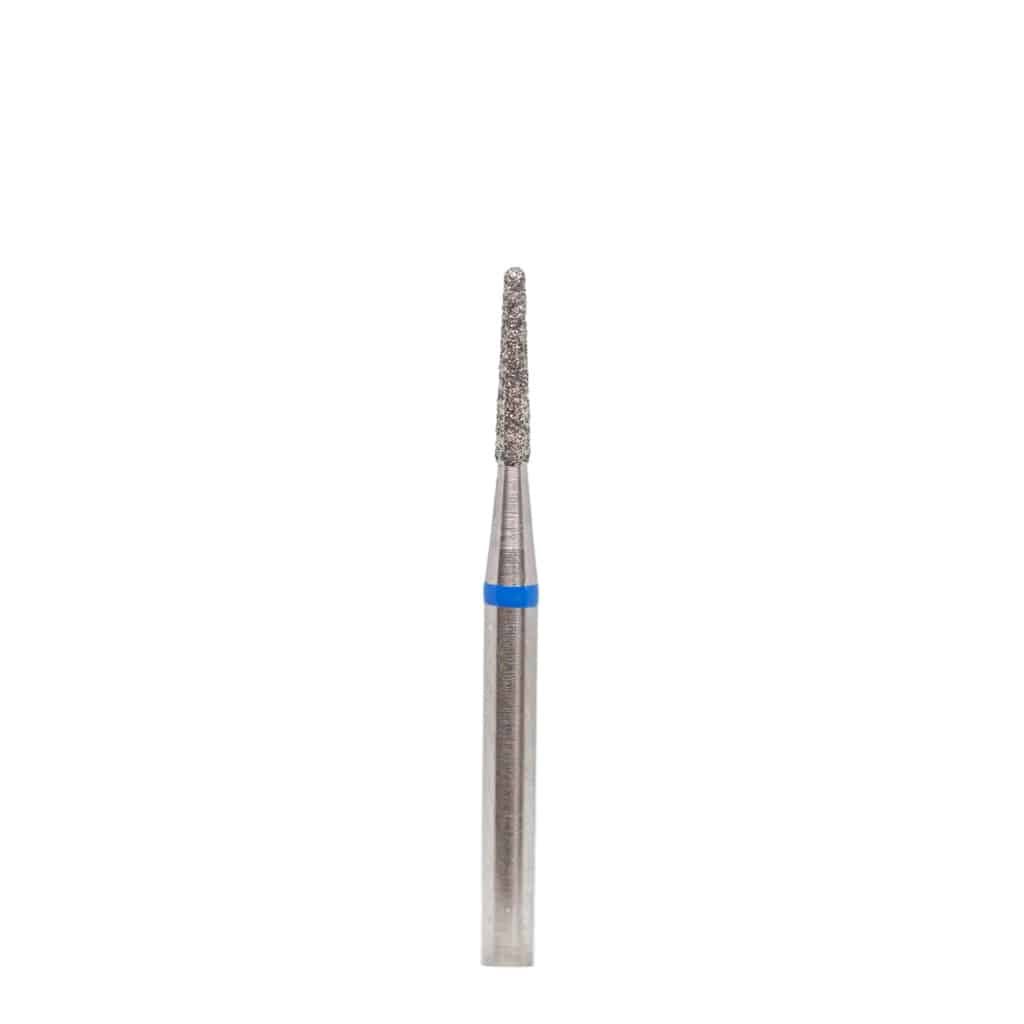 Diamond drill bit "cone with round end" 016 blue