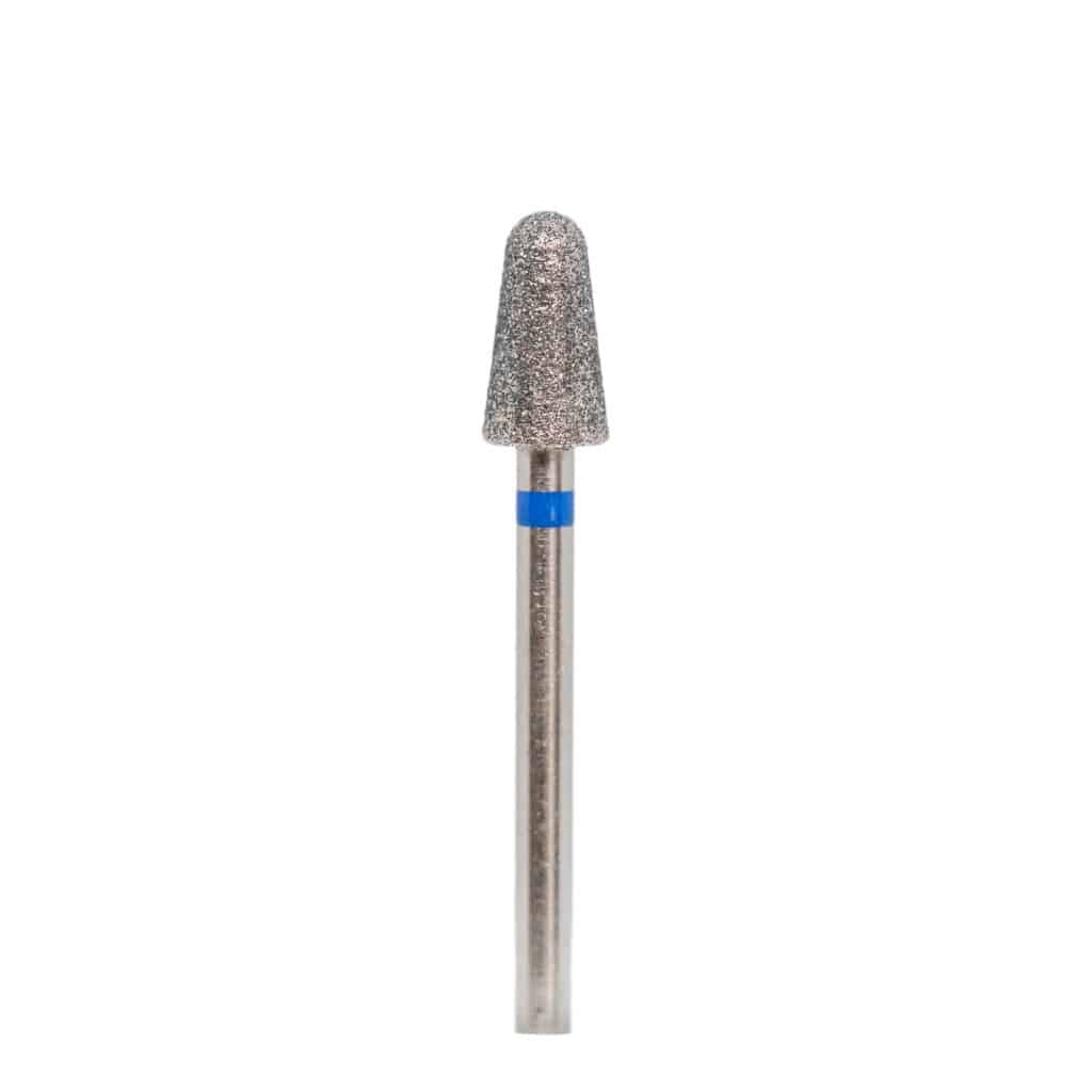 Diamond drill bit "cone with round end" 050 blue