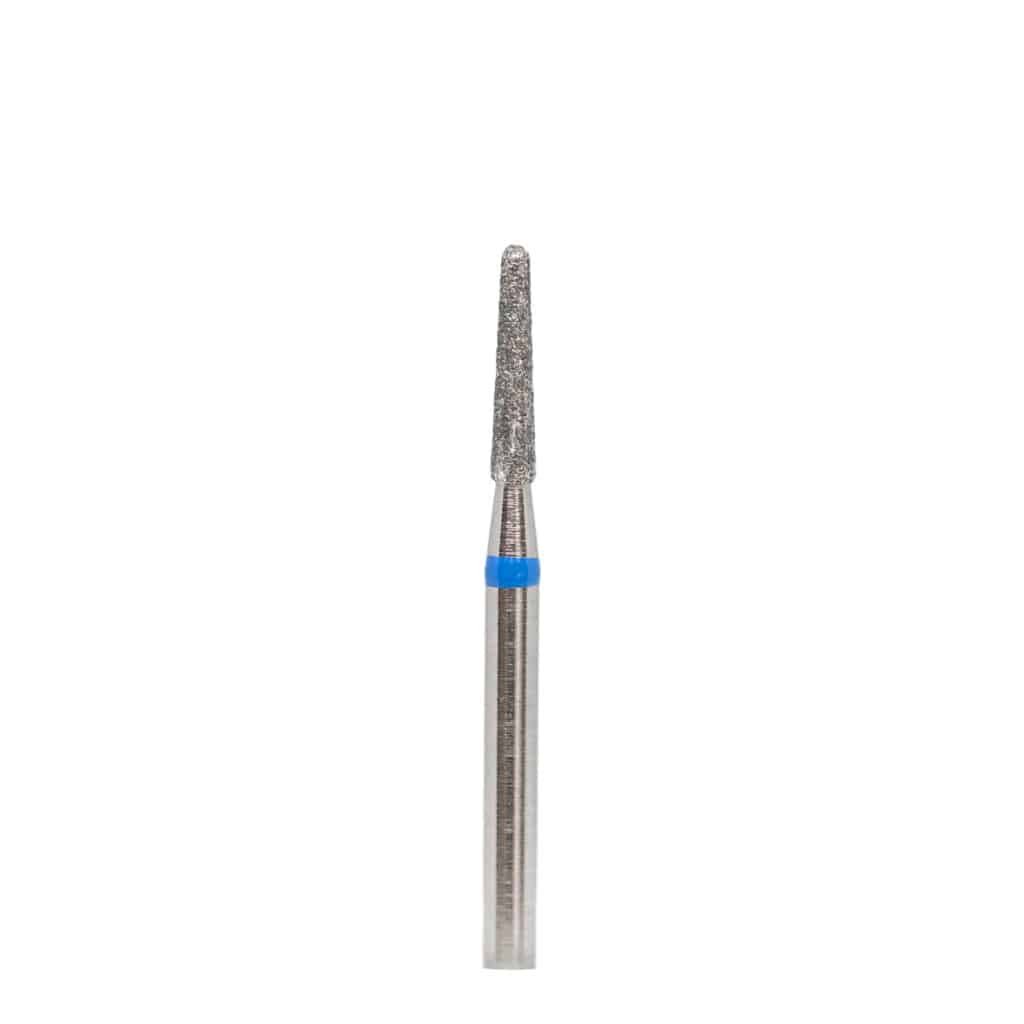 Diamond drill bit "cone with round end" 021 blue