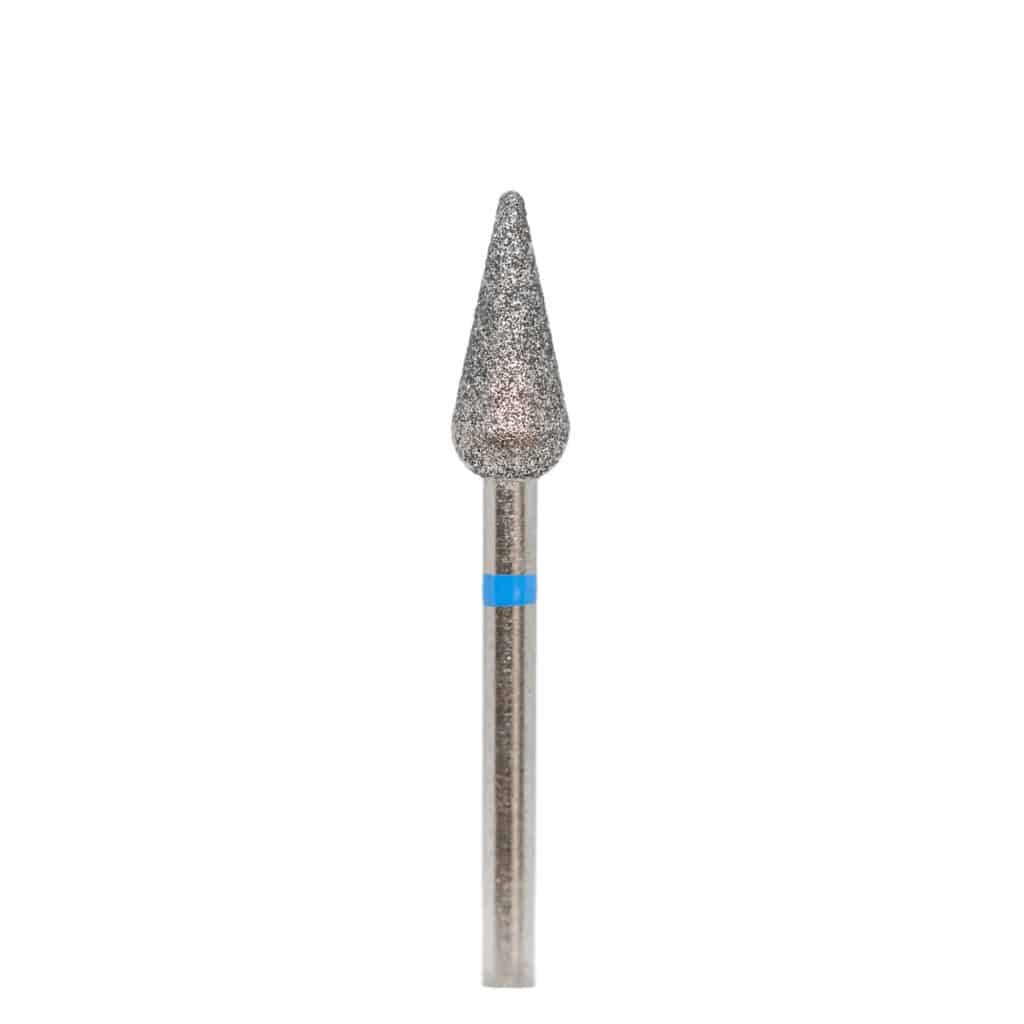 Diamond drill bit "pear" 050 blue