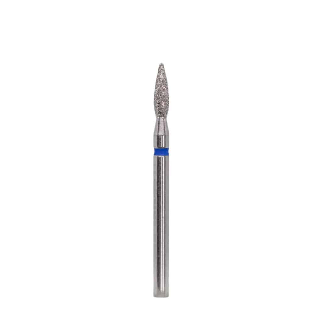KMIZ Fresa de diamante "llama", 023 azul, 8mm [117962]