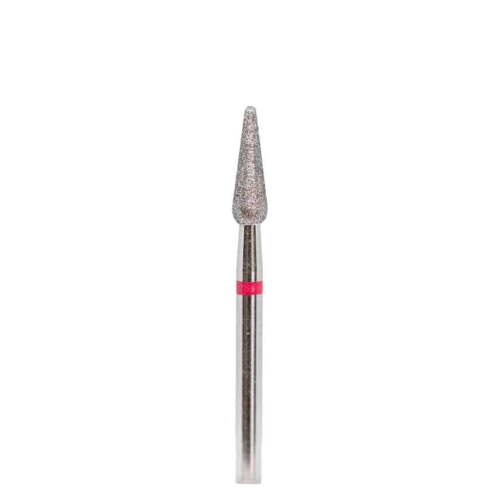 Diamond drill bit "pear" 031 red