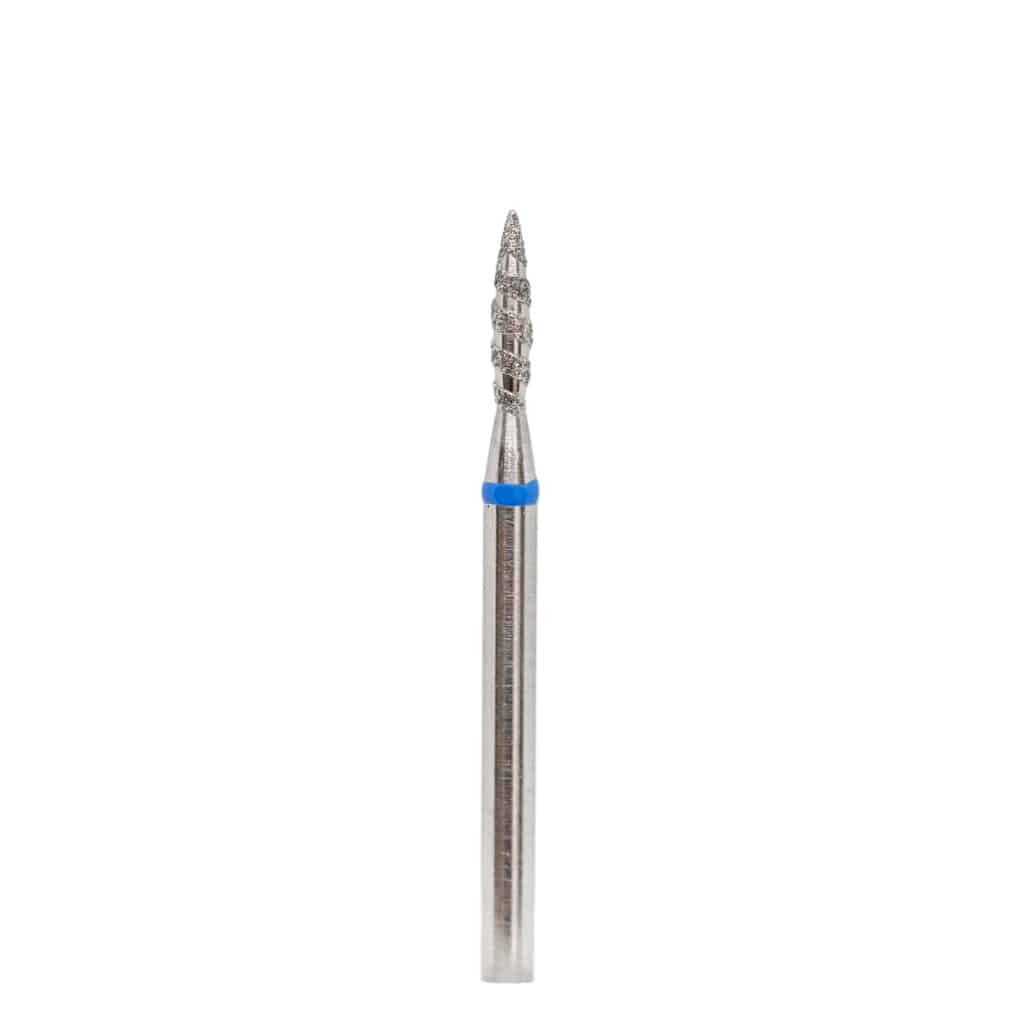 Diamond drill bit "flame "tornado" 018 blue