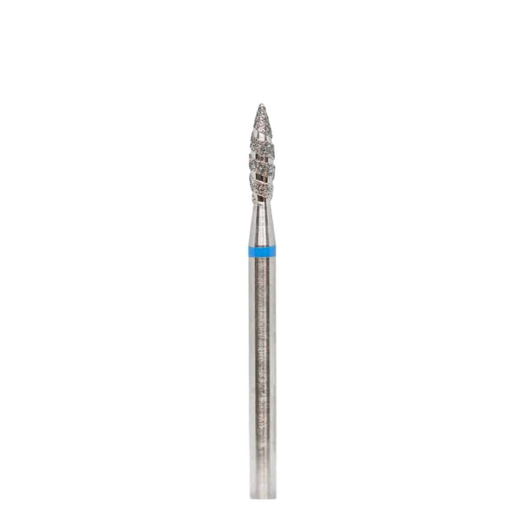 Diamond drill bit "flame "tornado" 023 blue