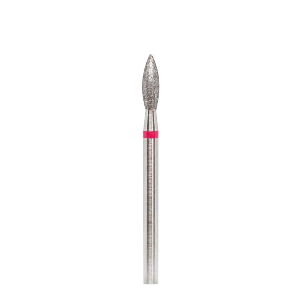 Diamond drill bit "flame" 025 red