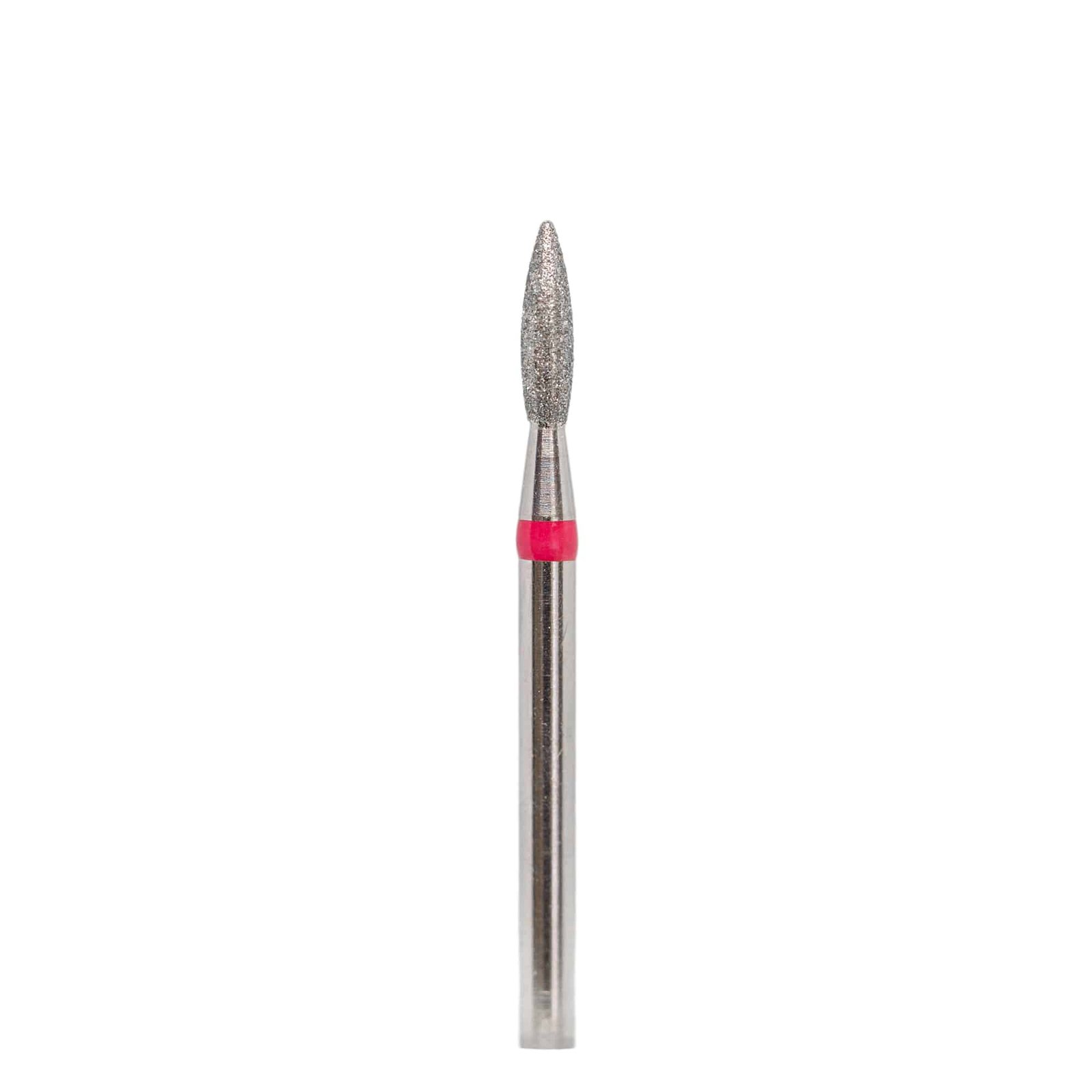 Diamond drill bit "flame with not sharp end" 021 red