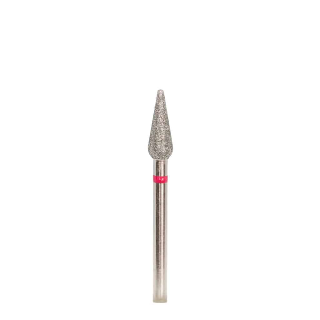 Diamond drill bit "pear" 040 red