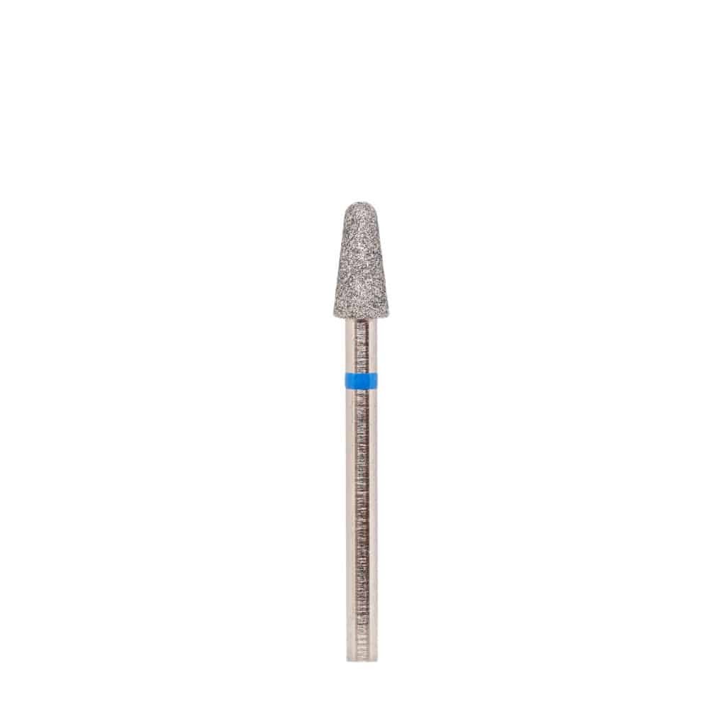 Diamond drill bit "cone with round end" 040 blue