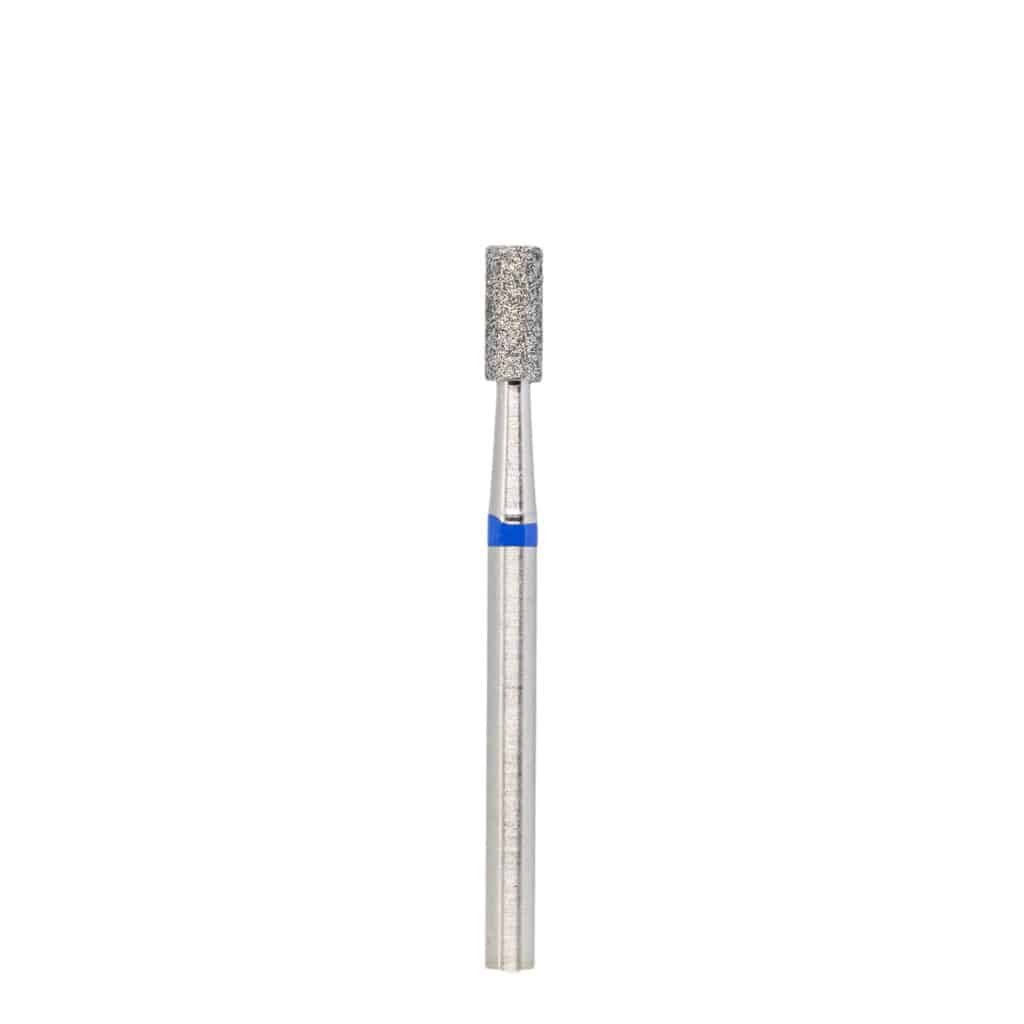 Diamond drill bit "cylinder with sharp end" 027 blue