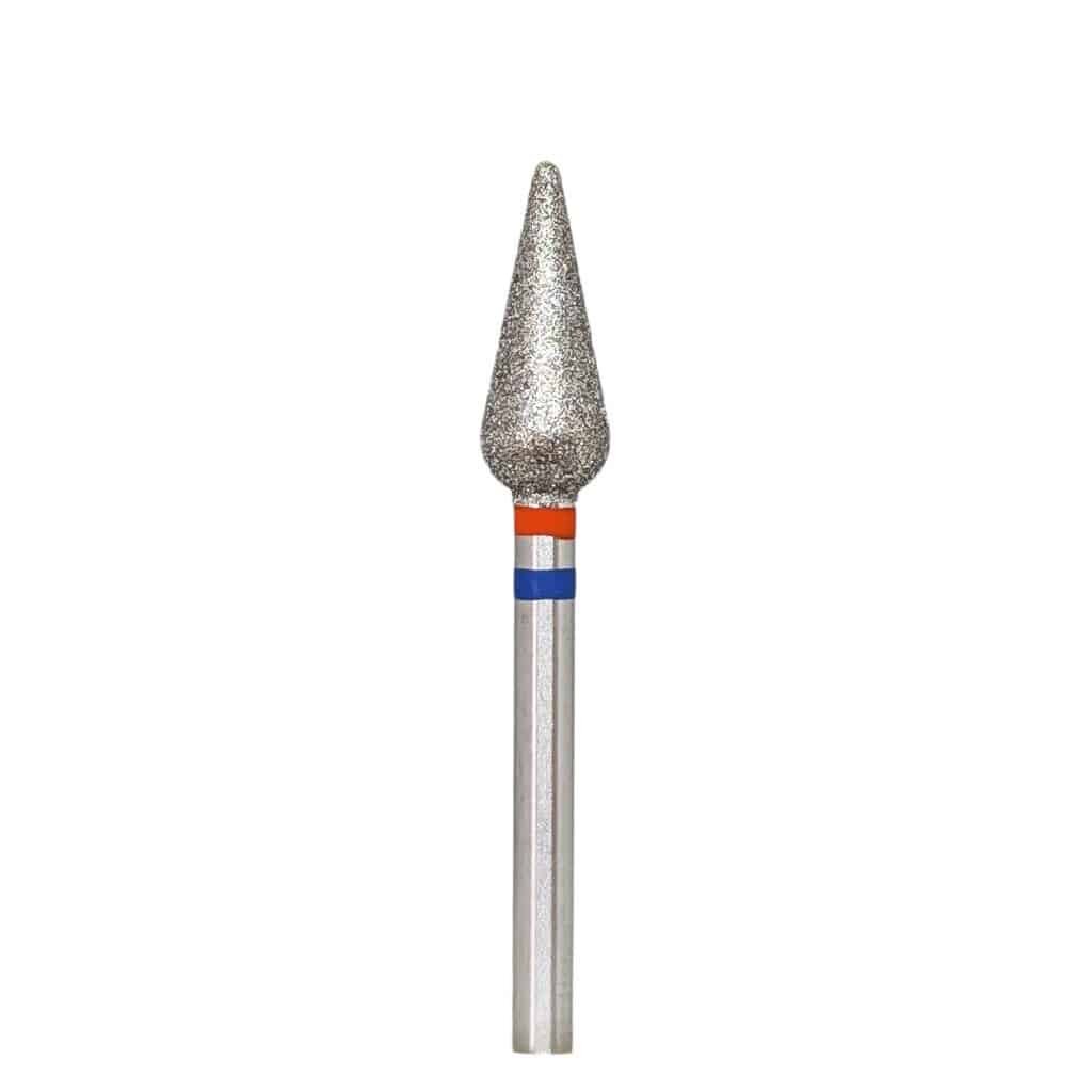 KMIZ Fresa de diamante "pera" 050 roja/azul twin [118524]