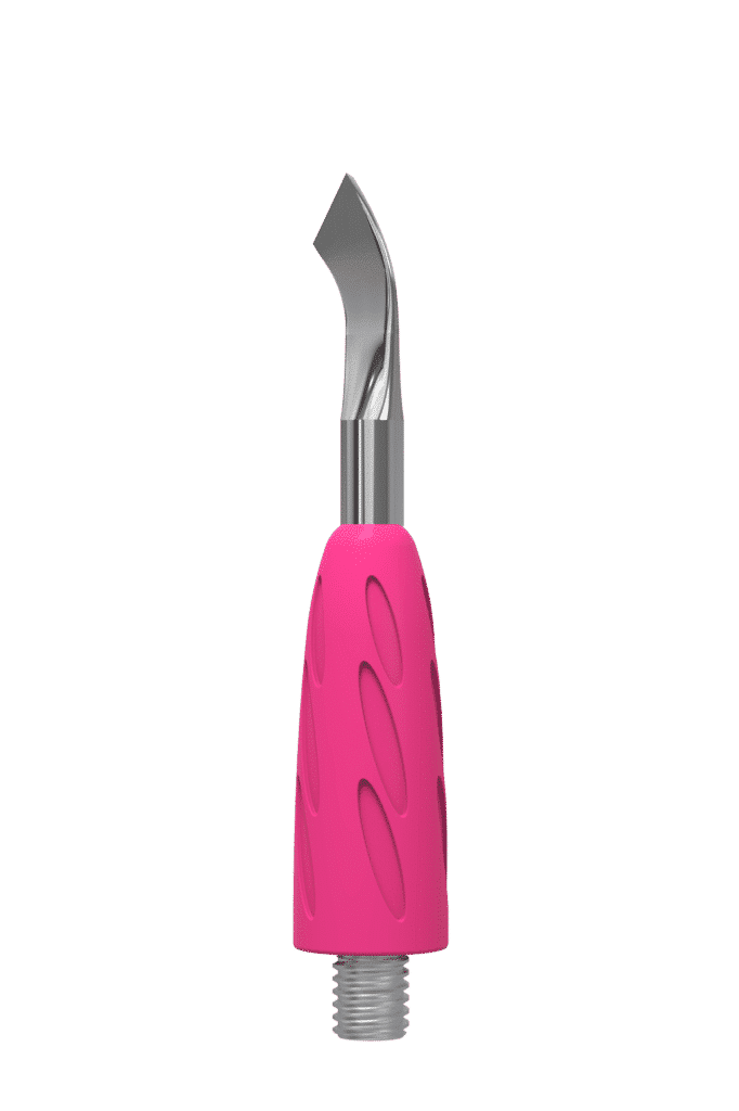STALEKS Working part of the pusher Combo UNIQ 14 bent blade [WPPQ-14]