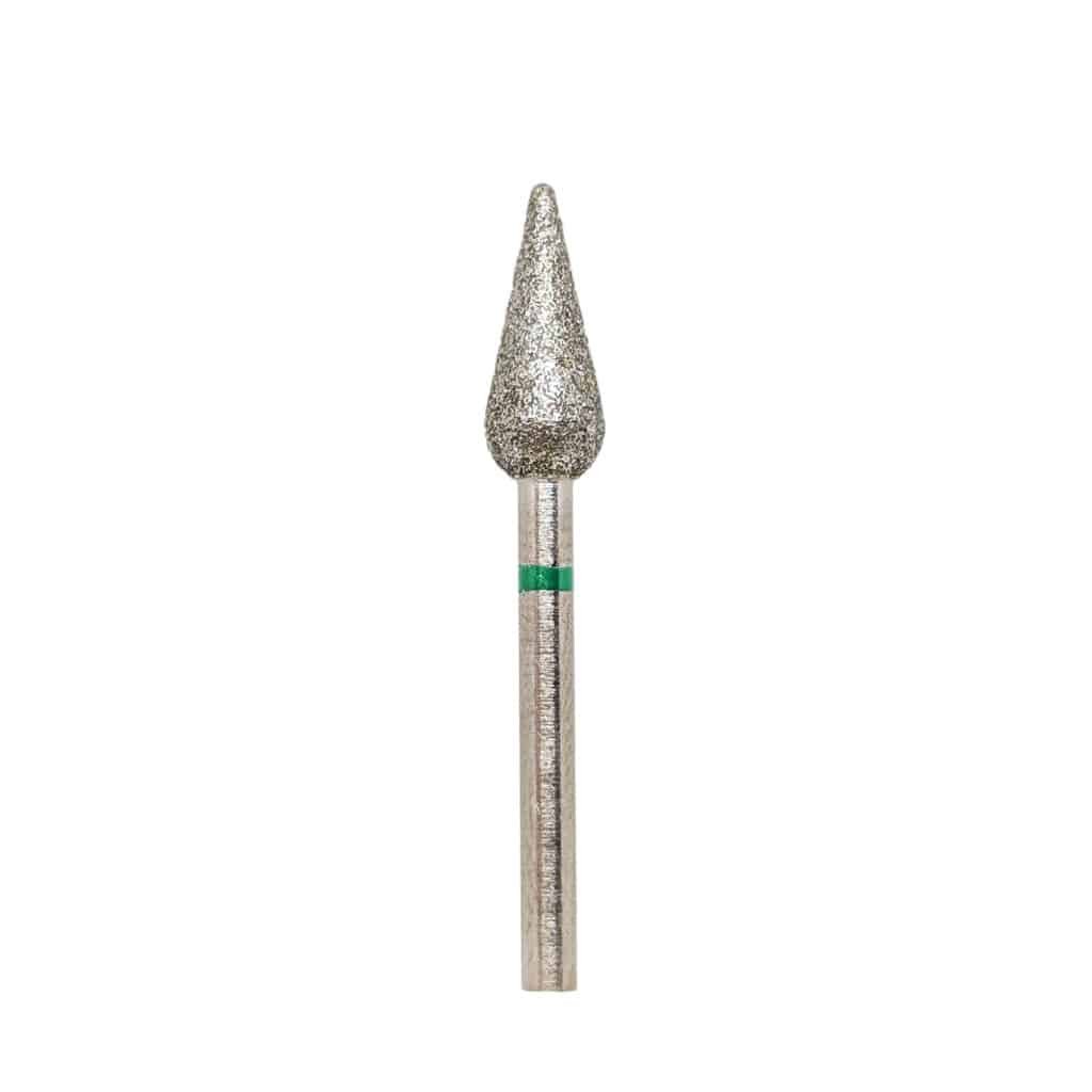 Diamond drill bit “pear” 050 green