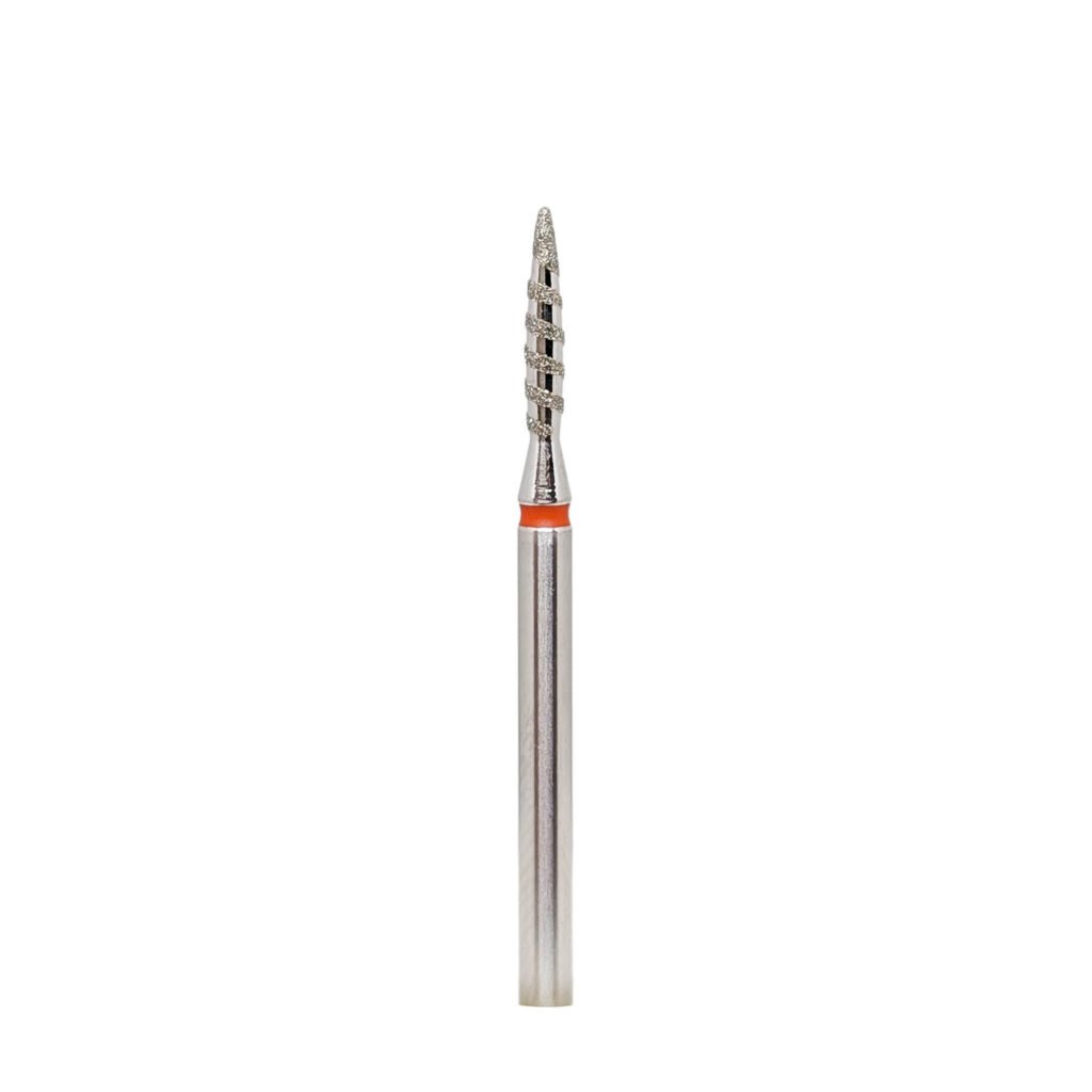 KMIZ Fresa de diamante “llama “tornado”” 018 roja [118188]
