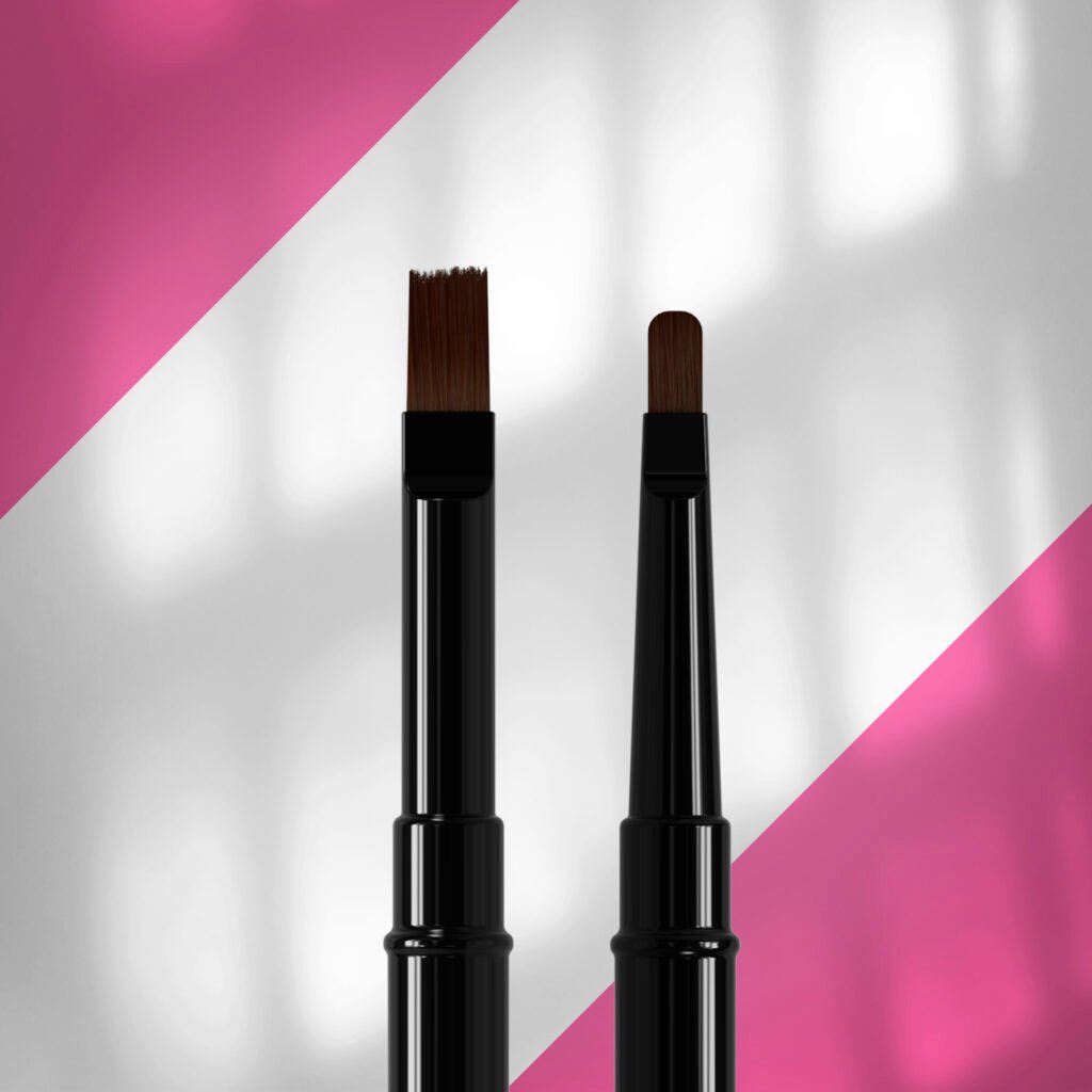 STALEKS Double-sided nail design brush [NBE-04/08]