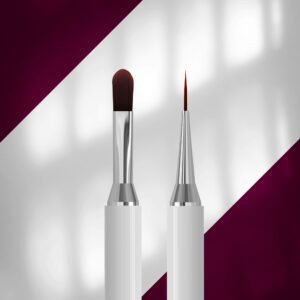 STALEKS Double-sided nail modeling brush [NBX-06/11]