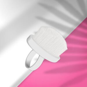 STALEKS EXPERT 03 Mini Cepillo-anillo de manicura para eliminar el polvo (10 uds.) [DBE-03-10]